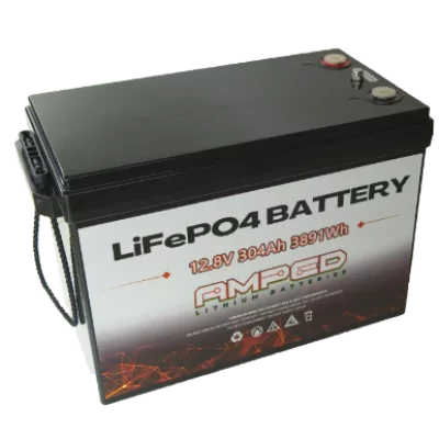 Amped 304 Ah Bluetooth LiFePO4