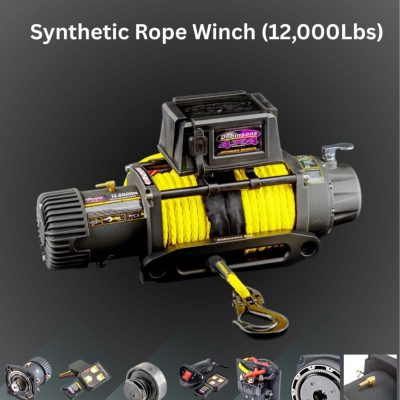 Dobinsons synthetic rope winch 12000 LBS